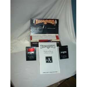  INCOGNITO A CHARADE Game With 3 New TWISTS (1985) Toys & Games
