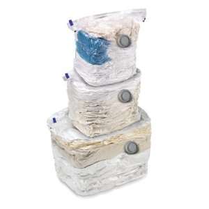  Vacuum Space Saving Storage Bag Cubes  3 Pack Combo Set 