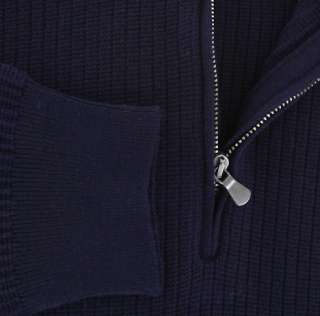 New $675 Avon Celli Navy Blue Sweater Small/48  