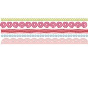   Cupcake Love Collection   Paper Lace Stickers   Borders Arts, Crafts