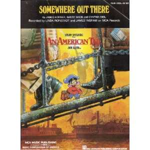   : Sheet Music Somewhere Out There Linda Ronstadt 70: Everything Else