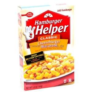 Hamburger Helper Cheeseburger Macaroni: Grocery & Gourmet Food