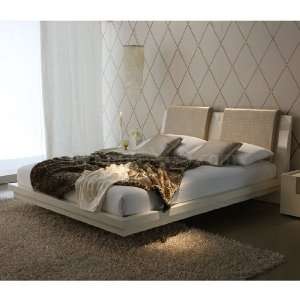    Diamond   Ivory Platform Bed (Queen) by Rossetto: Home & Kitchen