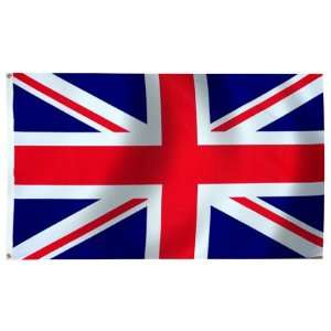  United Kingdom Flag 3X5 Foot E Poly: Patio, Lawn & Garden