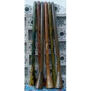  Swirl Painted Big Bell PVC Didgeridoo Musical Instruments