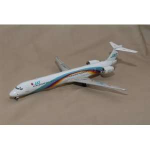   JET X 200 JAS Japan Air System MD 90 Model Airplane 