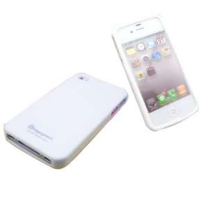  Chochi Iphone 4 Protective Shell Case(White, Silicon 