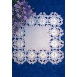  Lighthearted Lavender Doily (Hardanger embroidery) Arts 