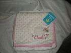 CARTERS BABY ADORABLE SHEEP LAMB NEW WITH TAGS BLANKET PINK LOVEY 