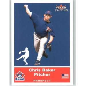  2002 Fleer Tradition Update #U78 Chris Baker SP RC 