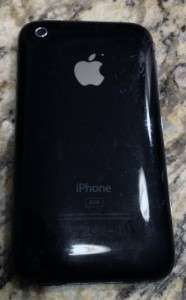 UNLOCKED Apple iPhone 3G 8GB Black 0885909128525  