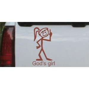  Gods Girl Christian Car Window Wall Laptop Decal Sticker 