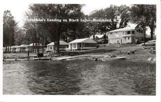 Black Lake NY   Hammond NY   Fishermans Landing   1971  