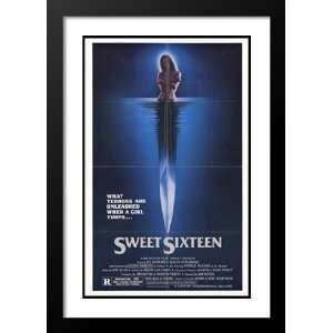  Sweet Sixteen 20x26 Framed and Double Matted Movie Poster 