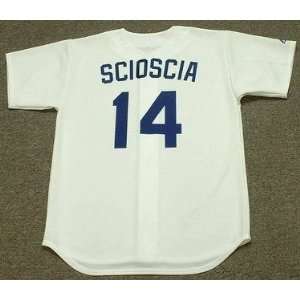  MIKE SCIOSCIA Los Angeles Dodgers 1988 Majestic 