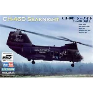 Hobby Boss   1/72 CH 46 Sea Knight American (Plastic Model Helicopter 