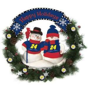     Jeff Gordon NASCAR Snowman Christmas Wreath (20) Everything Else