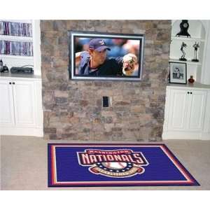   Nationals 5X8 ft Area Rug Floor/Door Carpet/Mat: Sports & Outdoors