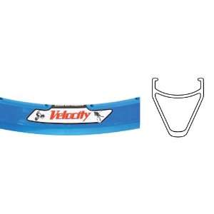  Velocity Chukker Rim   700c x 28, 36h, Electric Blue NMSW 