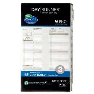  Day Runner PRO Recycled Two Pages Per Day Planning Pages 