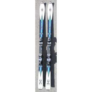  Rossignol 170cm Snow Skis with Ski Poles   Pre Owned 