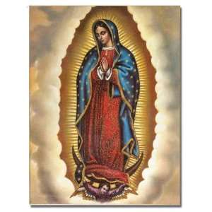  Our Lady of Guadalupe   Canvas Transfer Linen Print 