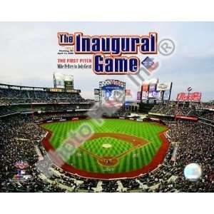  New York Mets Citi Field Opening Game 1st Pitch 8x10 
