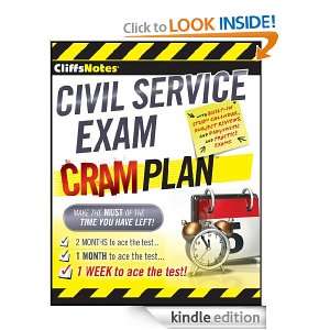 CliffsNotes Civil Service Exam Cram Plan (Cliffsnotes Cram Plan) Inc 
