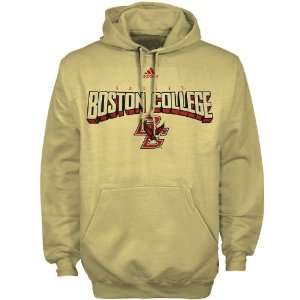 adidas Boston College Eagles Gold Book Smart Hoody Sweatshirt  
