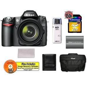   2GB 150x SecureDigital Card + Nikon SLR Gadget Bag