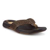 CHRISTMAS SPECIAL Mens Sperry GOLD CUP Woven Thong Antique Brown 