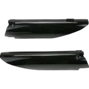  UFO Plastics Fork Slider Protectors   Black KA04701 001 