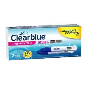  CLEARBLUE PREGNANCY DIGITL STK: Health & Personal Care
