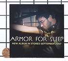 ARMOR FOR SLEEP SIGNED SMILE FOR THEM CD COVER BEN NASH  