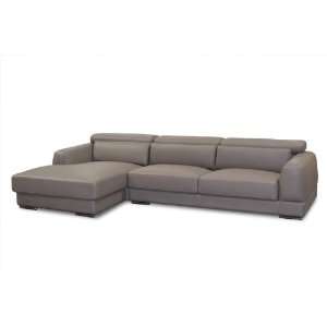  Diamond Sofa Chicago 2PC LF Chaise Sectional w/ Click Clack 