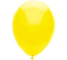   Yellow Latex balloons to coordinate with the John Deere loke theme