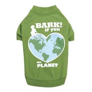    Bark If You Love The Planet Dog Tees Size Medium