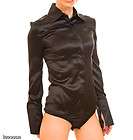 New PATRIZIA PEPE Classic Model Silk Bodysuit 42/4