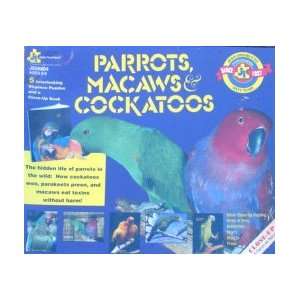    Parrots, Macaws and Cockatoos Puzzles and Book Toys & Games