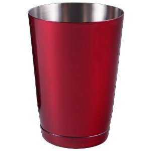 Cocktail Shaker Weighted 16 oz. Powder Coated Candy Red
