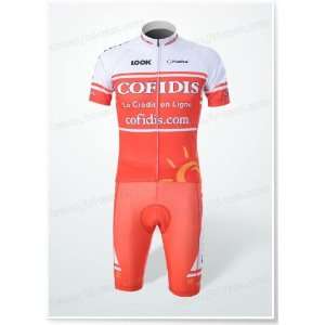  dhl shipment team cofidis 2010 cycling wear jersey and 