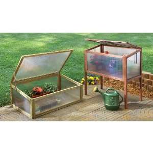   Guide Gear Raised Wooden Cold Frame Greenhouse Patio, Lawn & Garden