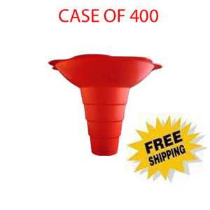 Large Shaved Ice Snow Cone Flower Cups, Case of 400,  