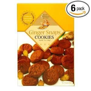 Simply Indulgent Gourmet Traditional Basic Ginger Snap Cookies, 7 