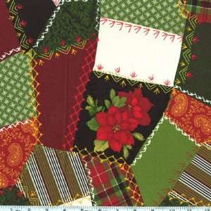   Collection Crazy Quilt Multi Fabric By The Yard Arts, Crafts & Sewing