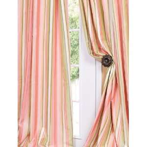   : Serendipity Silk Taffeta Stripes Curtains & Drapes: Home & Kitchen