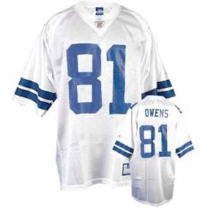  Terrell Owens Dallas Cowboys White Replica Jersey: Sports 