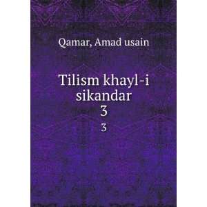  Tilism khayl i sikandar (Urdu Edition) Amad usain Qamar 