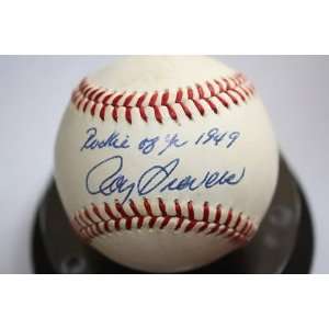  Roy Sievers Signed Ball   OAL Inscriptions   Autographed 