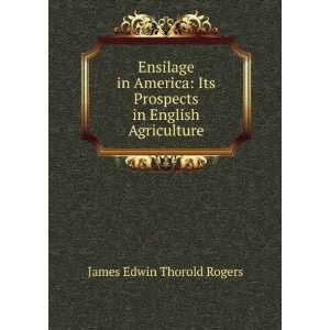   Prospects in English Agriculture James Edwin Thorold Rogers Books